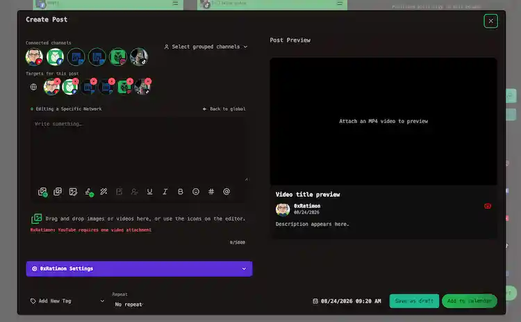 Step 3 - Post Editor