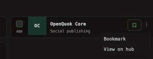 Bookmark or View OpenQuok Playbook