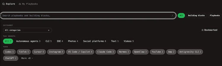Explore Playbooks