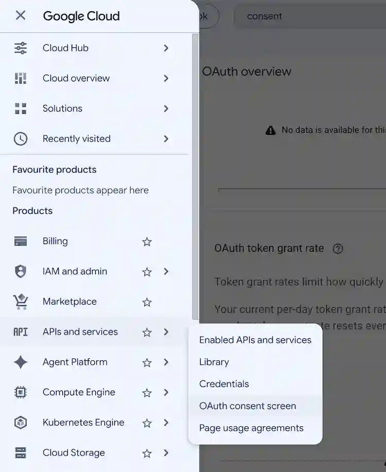 Configure Outh Consent