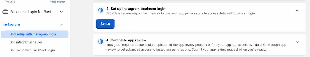 Step 2 - Set up Business Login for Business